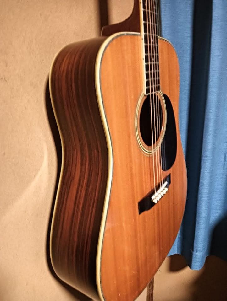 Morris アコースティックギター W30劇鳴り　愛用メンテ品　ダダリオ新弦付