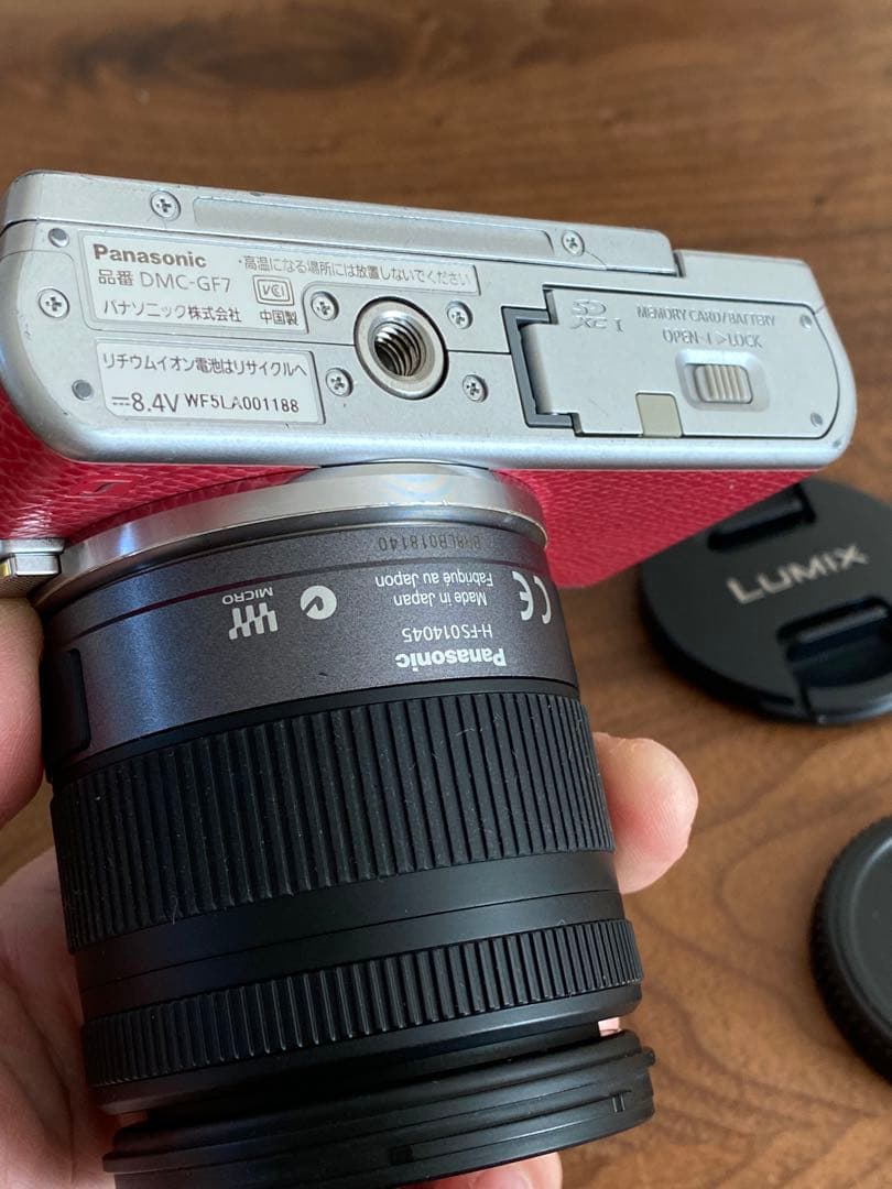 Panasonic LUMIX GF7ミラーレスカメラ 14-42mm 動作品
