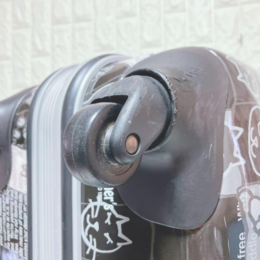 【即日発送 】希少 マンハッタナーズ キャリーケース 猫柄 Lsize