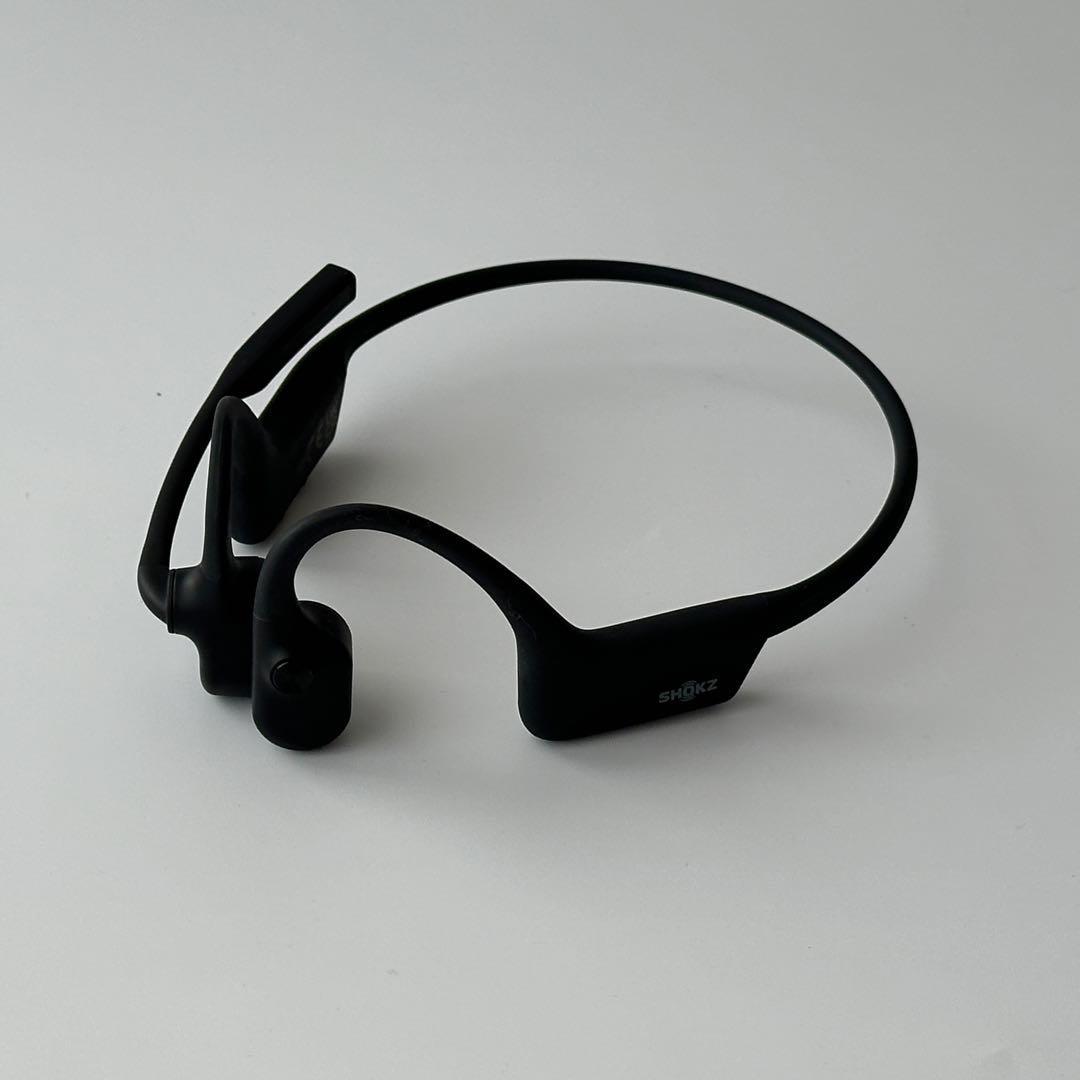 Shokz OpenComm 2 骨伝導ワイヤレスヘッドセット 黒