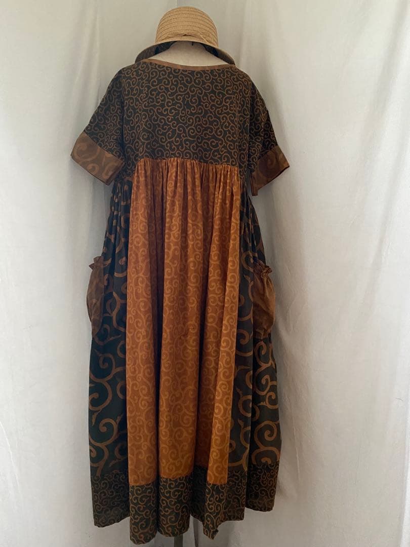 風呂敷みやこ染めワンピース