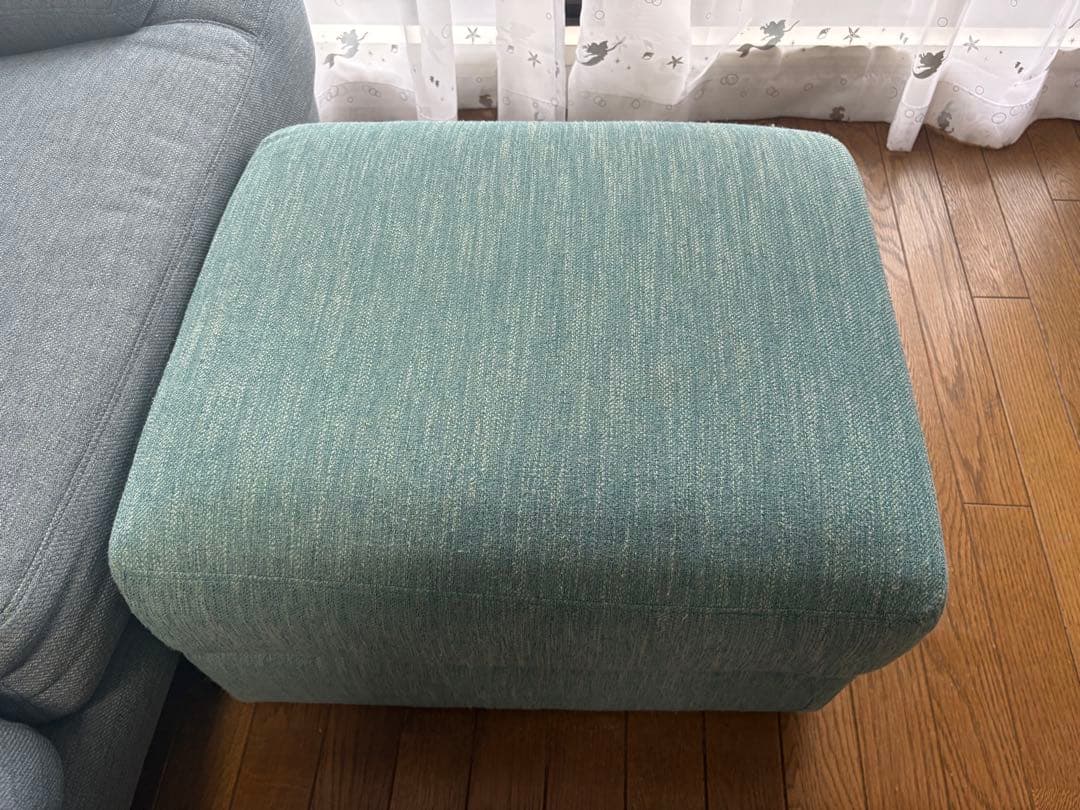 ニトリ 3人掛けソファ NポケットA13 DR-LBL & 足置き