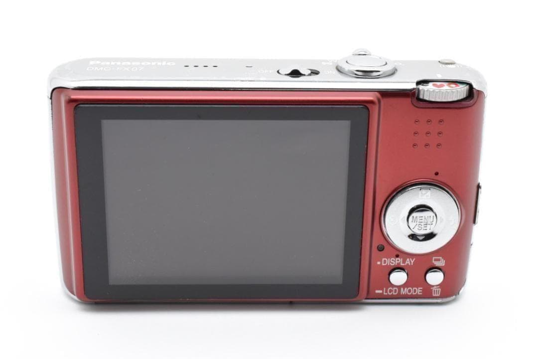 【お値下げ歓迎・美品】Panasonic LUMIX DMC-FX07 レッド