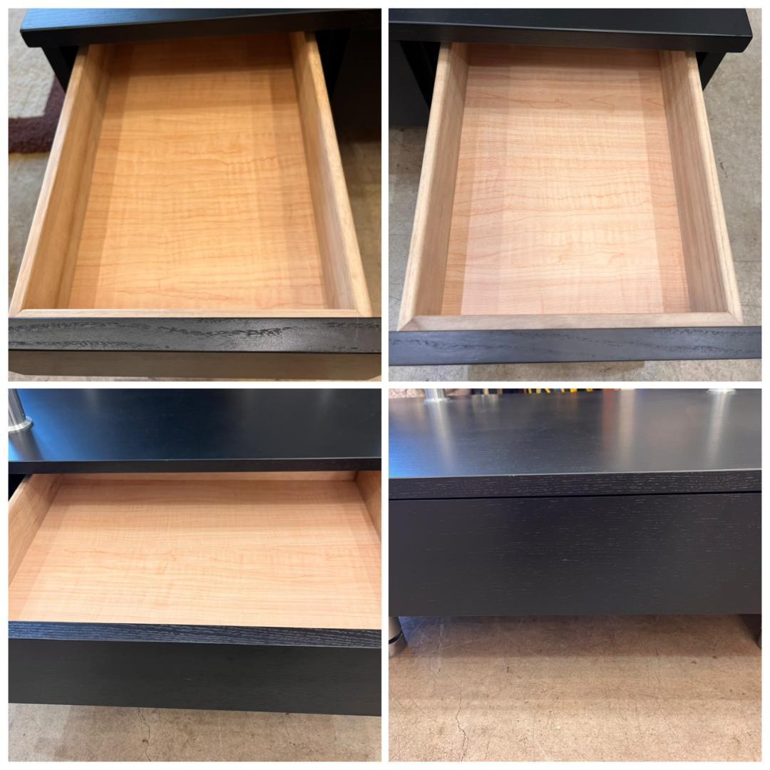 【 美品 】 ニトリ センターテーブル スプレンダー2 120 ガラステーブル