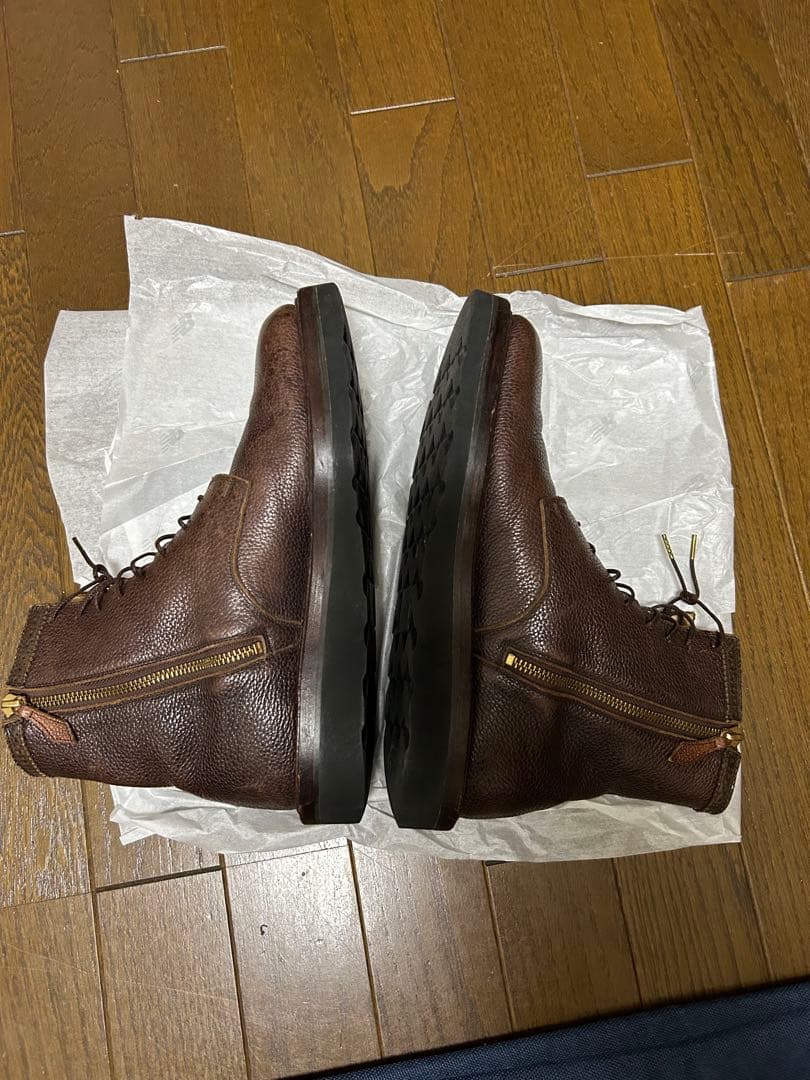 foot the coacher　フットザコーチャー　レースアップ ブーツ