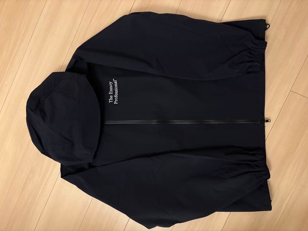 【L】ennoy - 3LAYER SHELL HOODIE (BLACK)