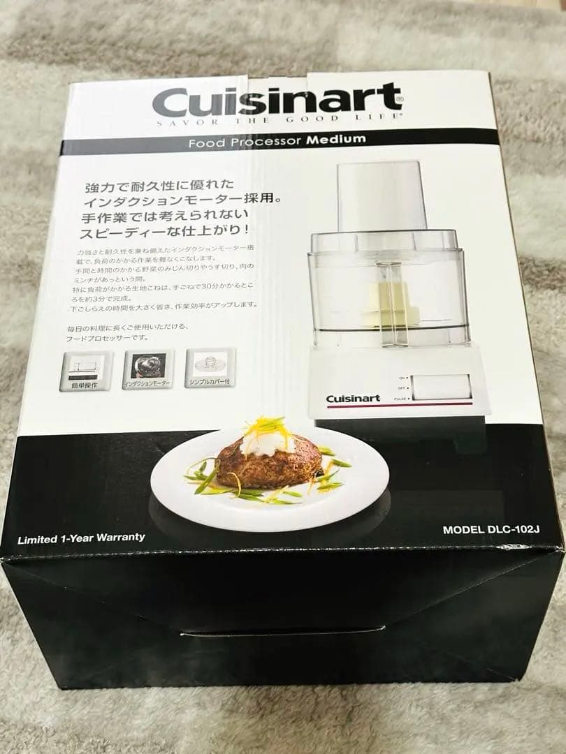 【新品値下げ】Cuisinart フードプロセッサー DLC-102J Mタイプ