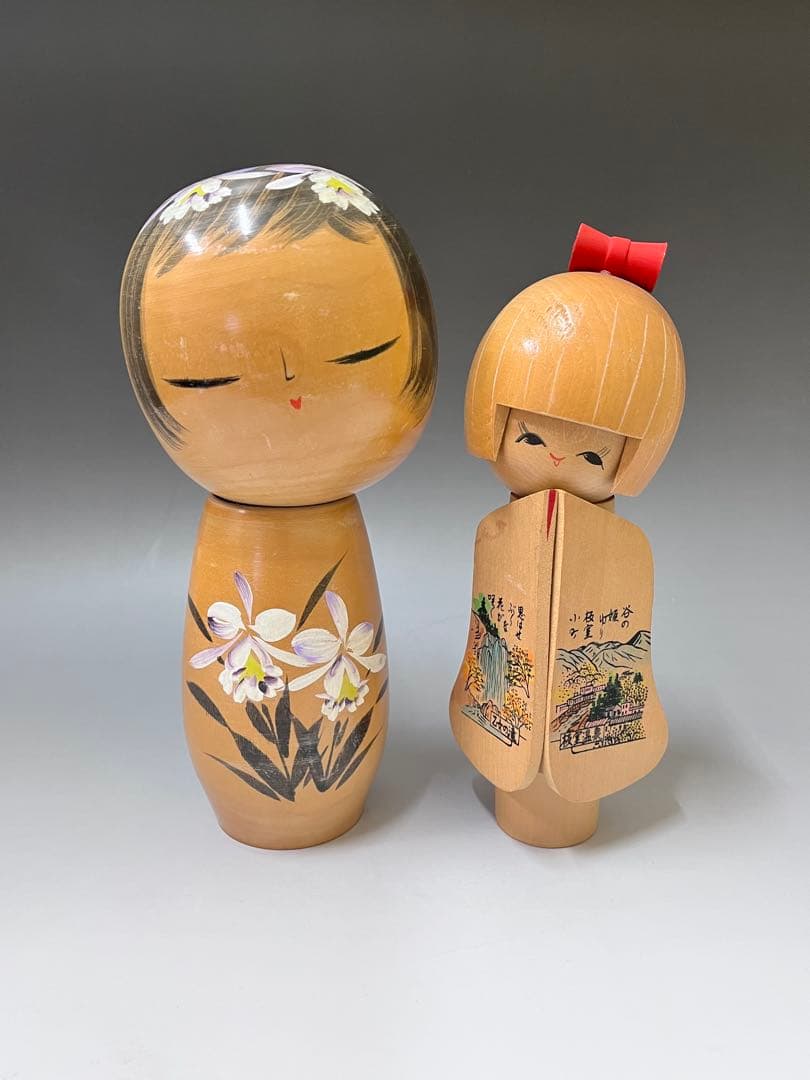 M850 M851 まとめ売り　chusan　こけし 佐藤翠崕　創作こけし