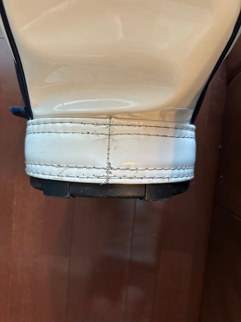 PEARLY GATES ゴルフバッグ ホワイト/ネイビー