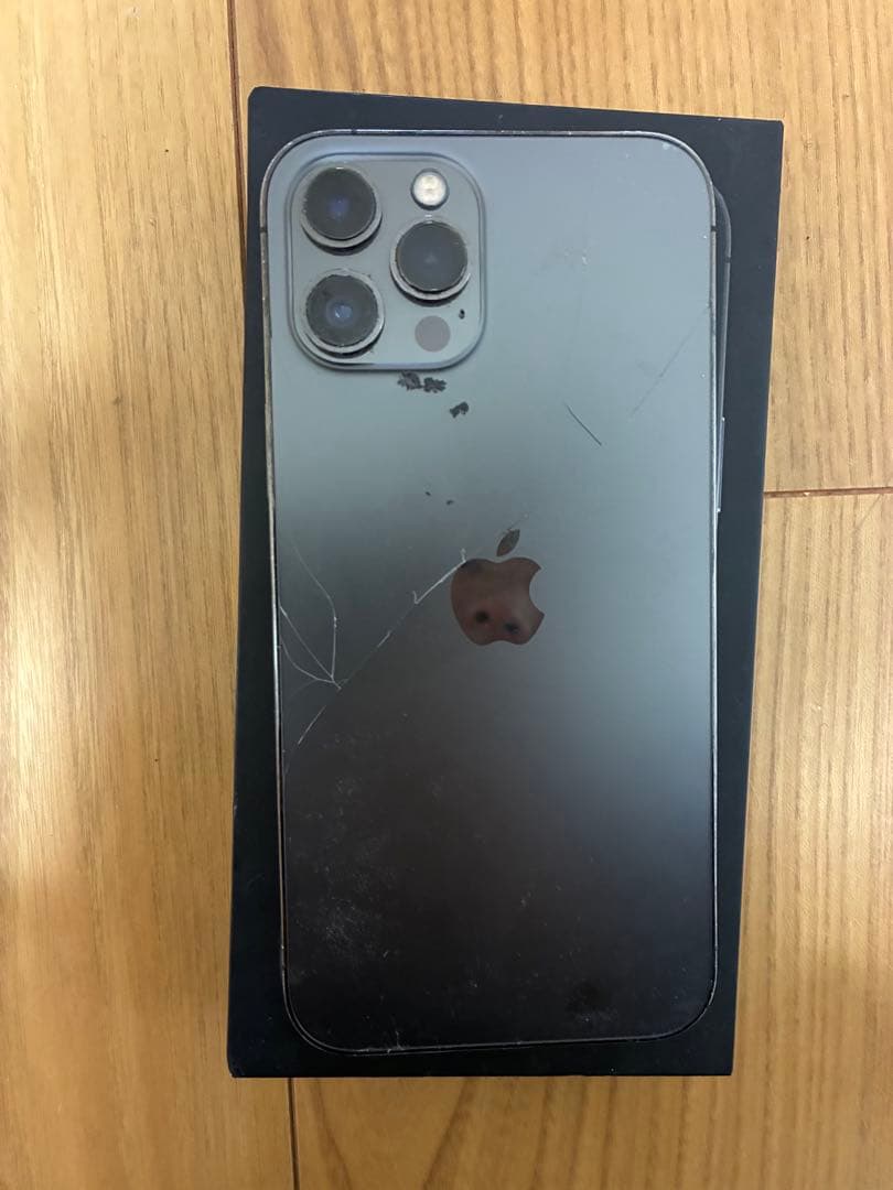 ユ*キ様 iPhone12 ProMax 256gb 背面割れ