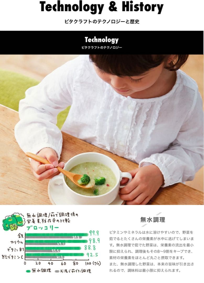 VitaCraft ColorCade 両手鍋 3点セット