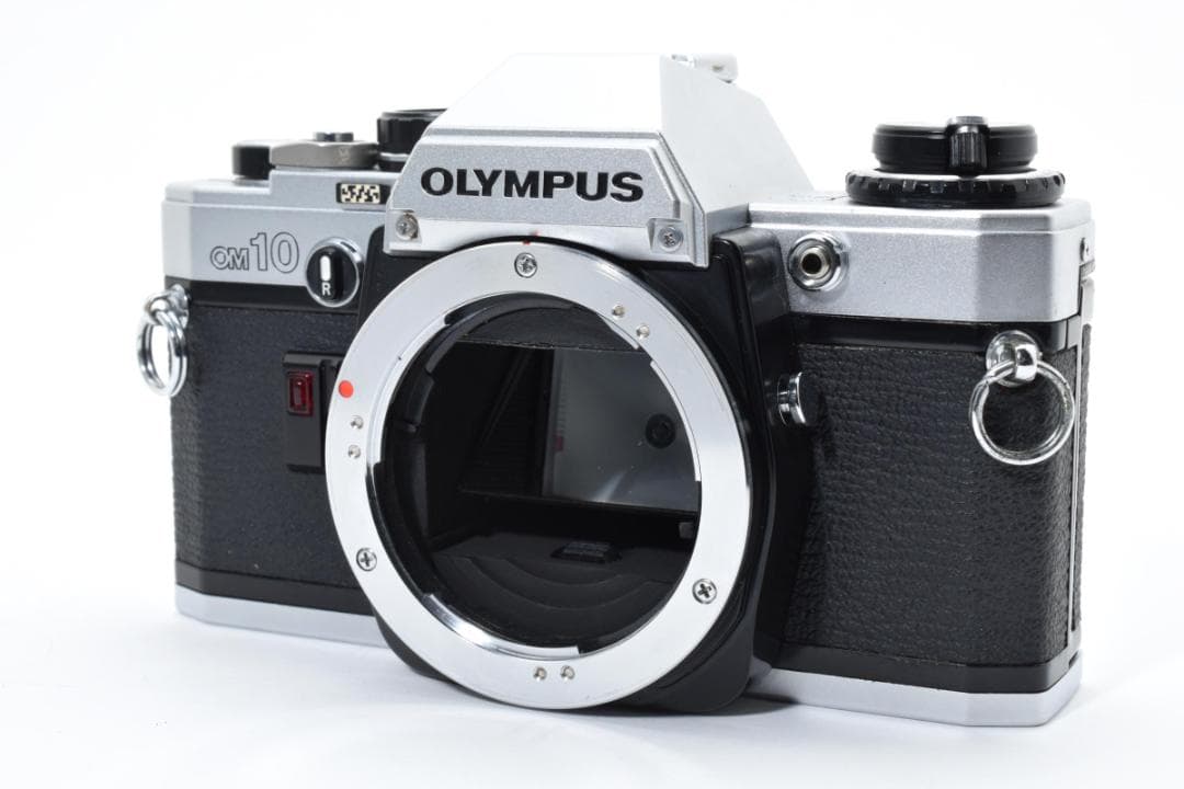 [美品]オリンパス OM-10 一眼レフ 35mm フィルムカメラ シルバー