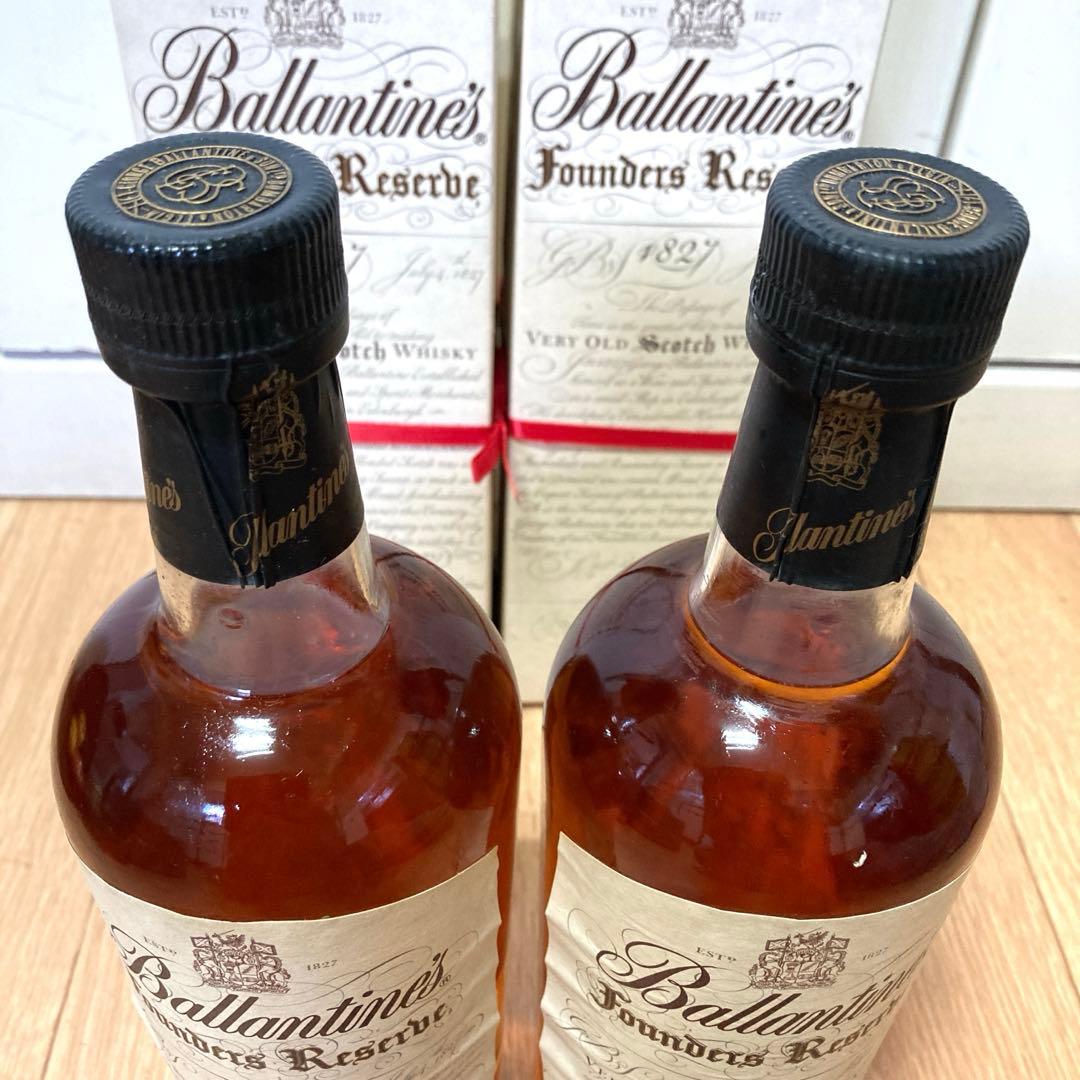 古酒 バランタイン ファウンダーズリザーブ 1827 ２本セット