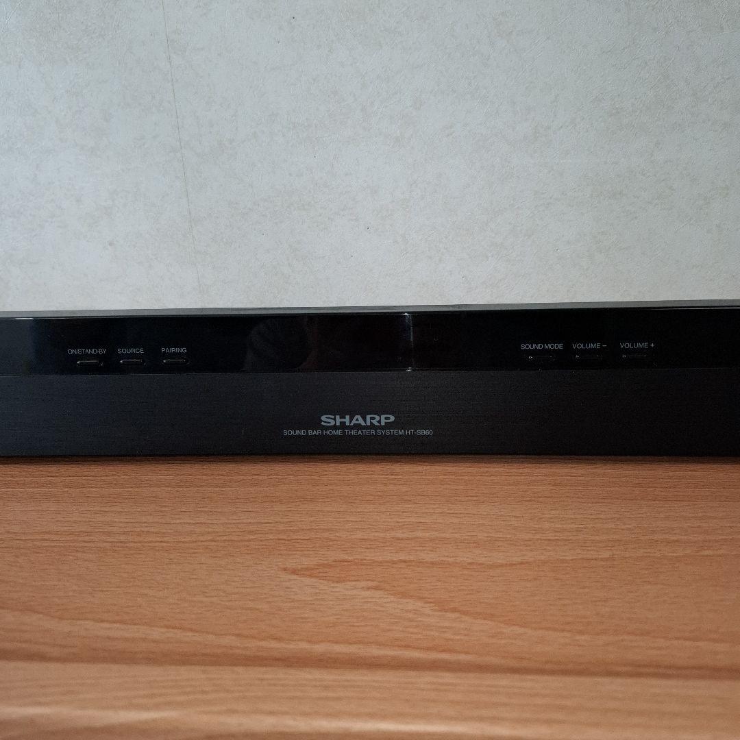 SHARP シアターバーシステム Model　HT-SB60　横138㎝高７㎝