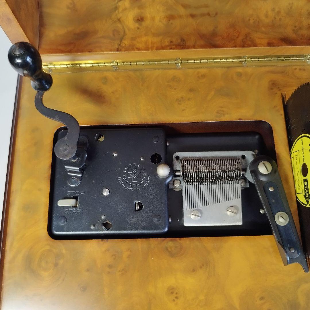 【ジャンク品】THORENS トーレンス ディスク交換式 ドーム型 オルゴール