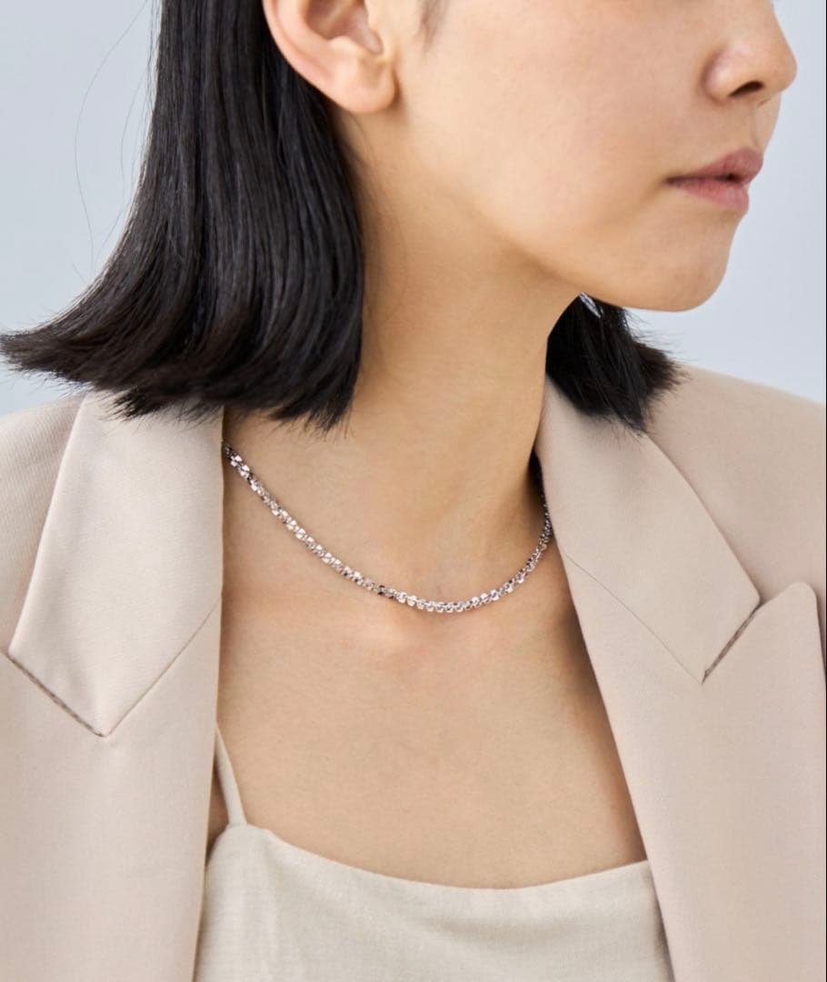 Jouete モザイクチェーン シルバー