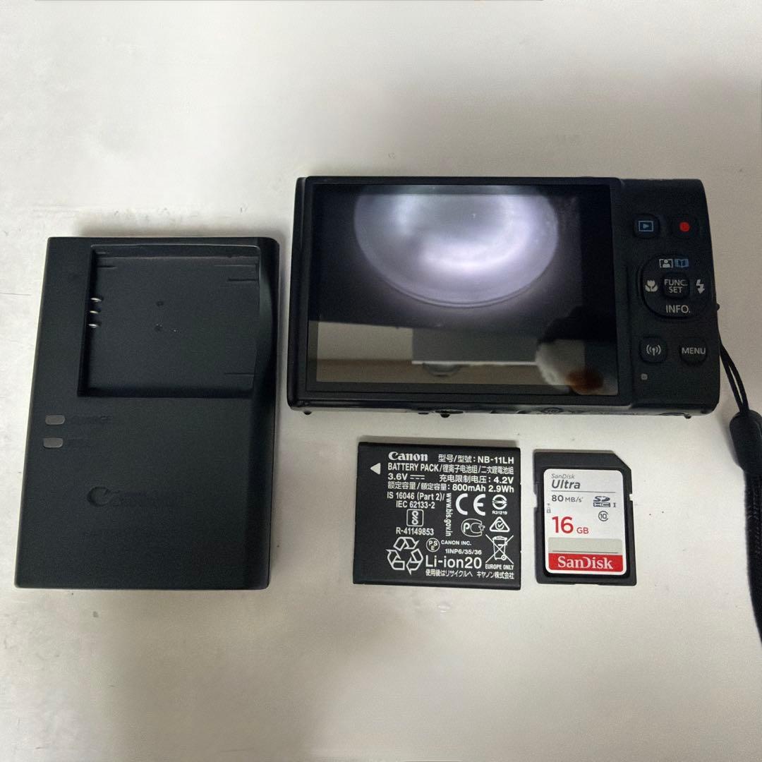 Canon コンパクトデジタルカメラ IXY 650 ブラック