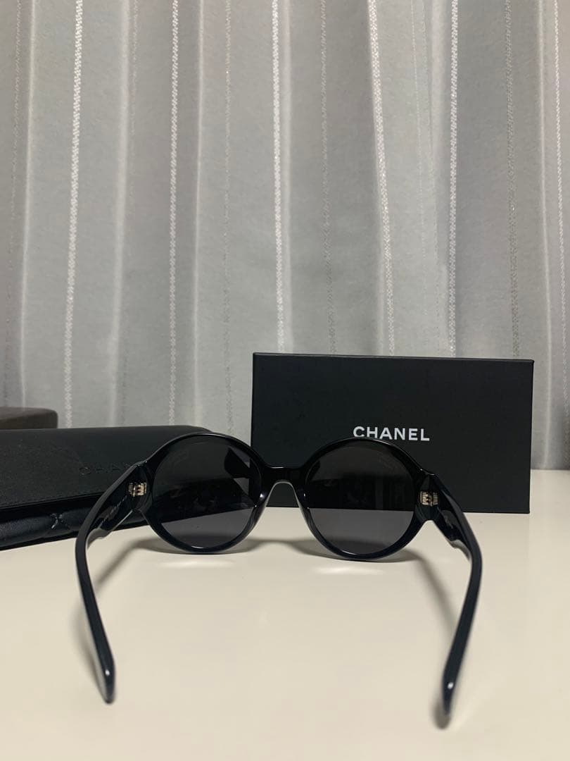 ⭐️専用⭐️CHANEL ブラック サングラス ラウンド型