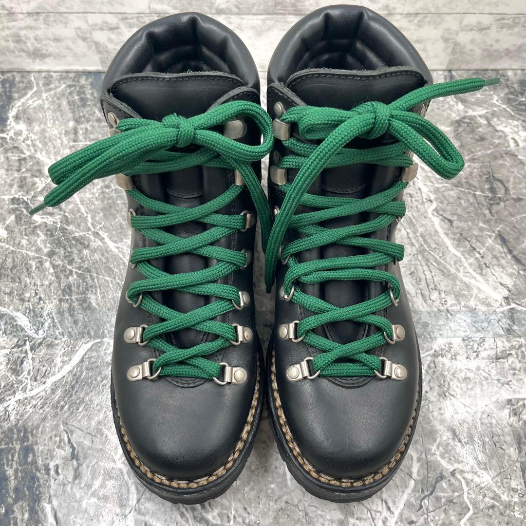 【極美品】Vinci マウンテンブーツ24相当 38 ブラック レザー 登山靴