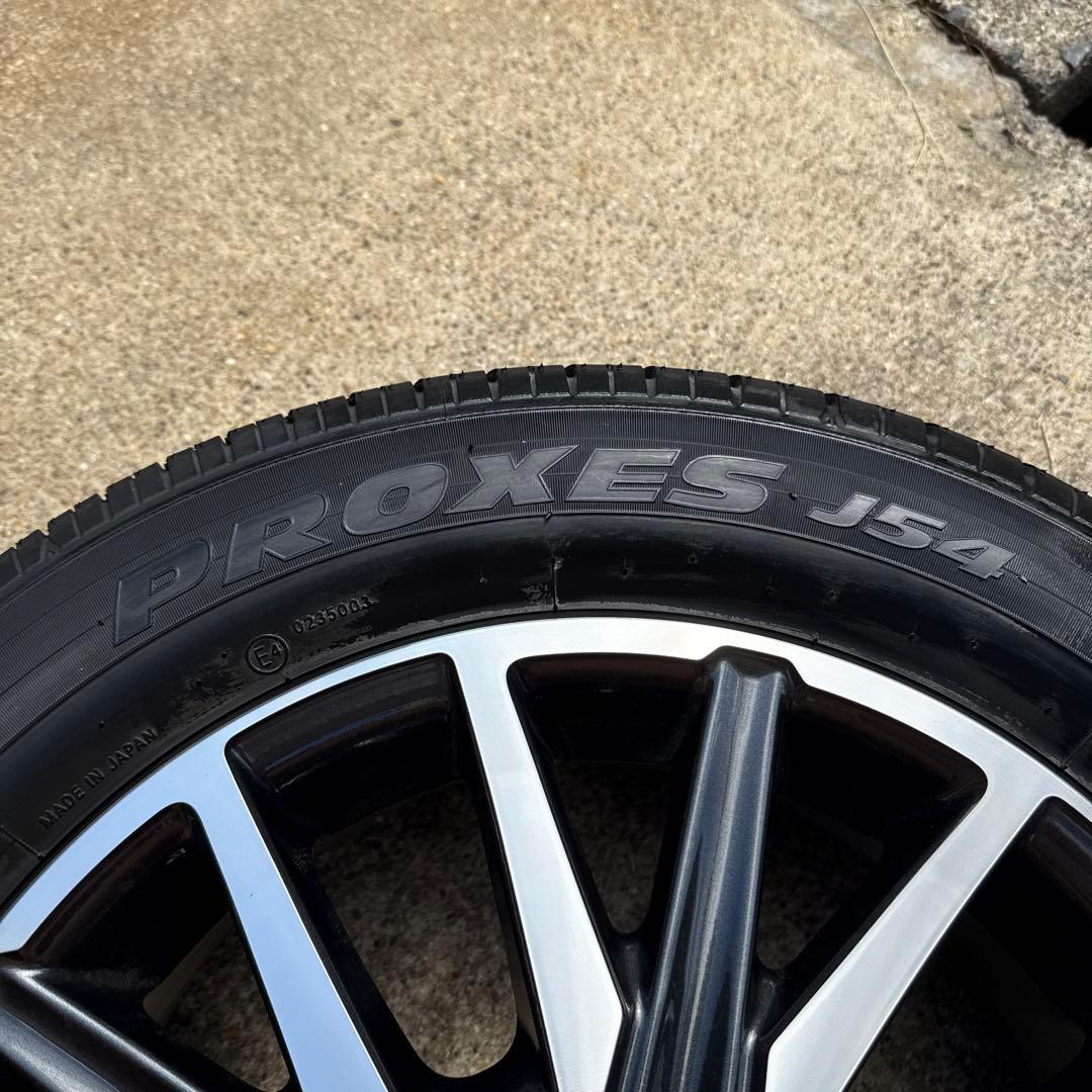 80ヴォクシー 新車外し　純正タイヤ・ホイール 16インチ 4本セット