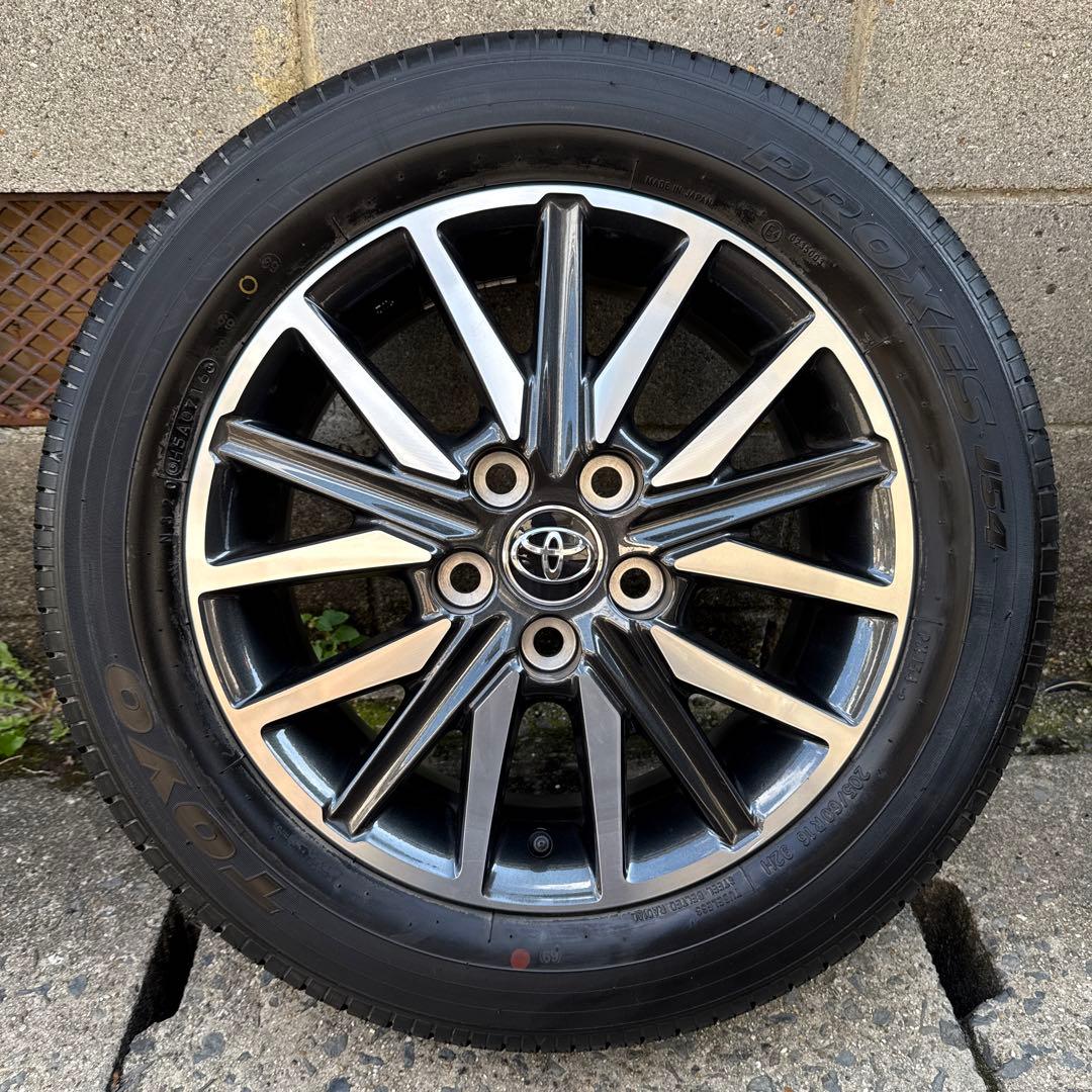 80ヴォクシー 新車外し　純正タイヤ・ホイール 16インチ 4本セット