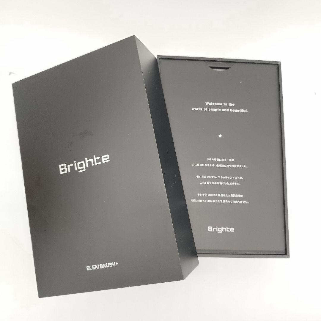 【美品】ELEKI BRUSH+　ブライト　エレキブラシ+　美顔器　EMS