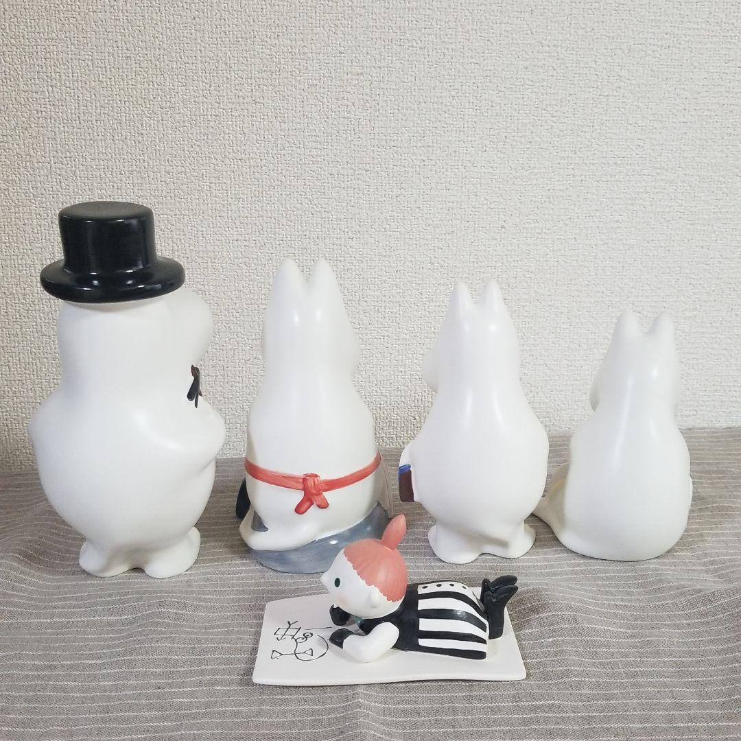 アラビア ムーミン　フィギュア 5体