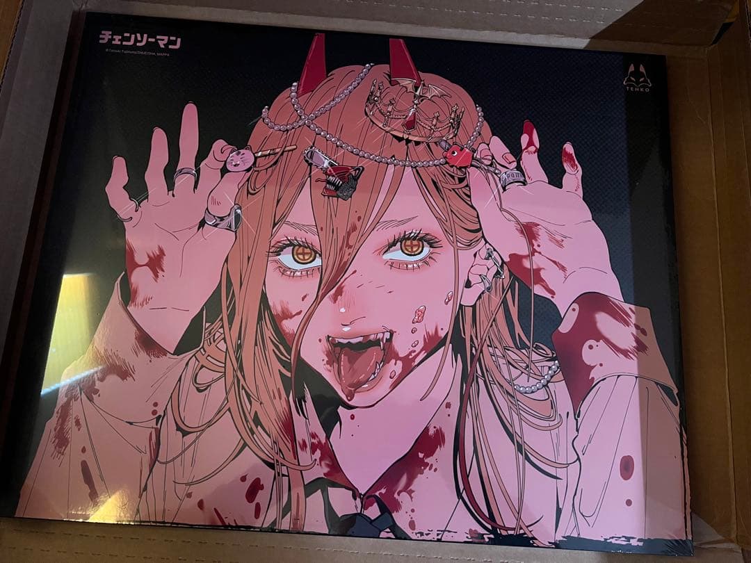 クマ　Arbiter Studio チェンソーマン　ガラスマウスパッド