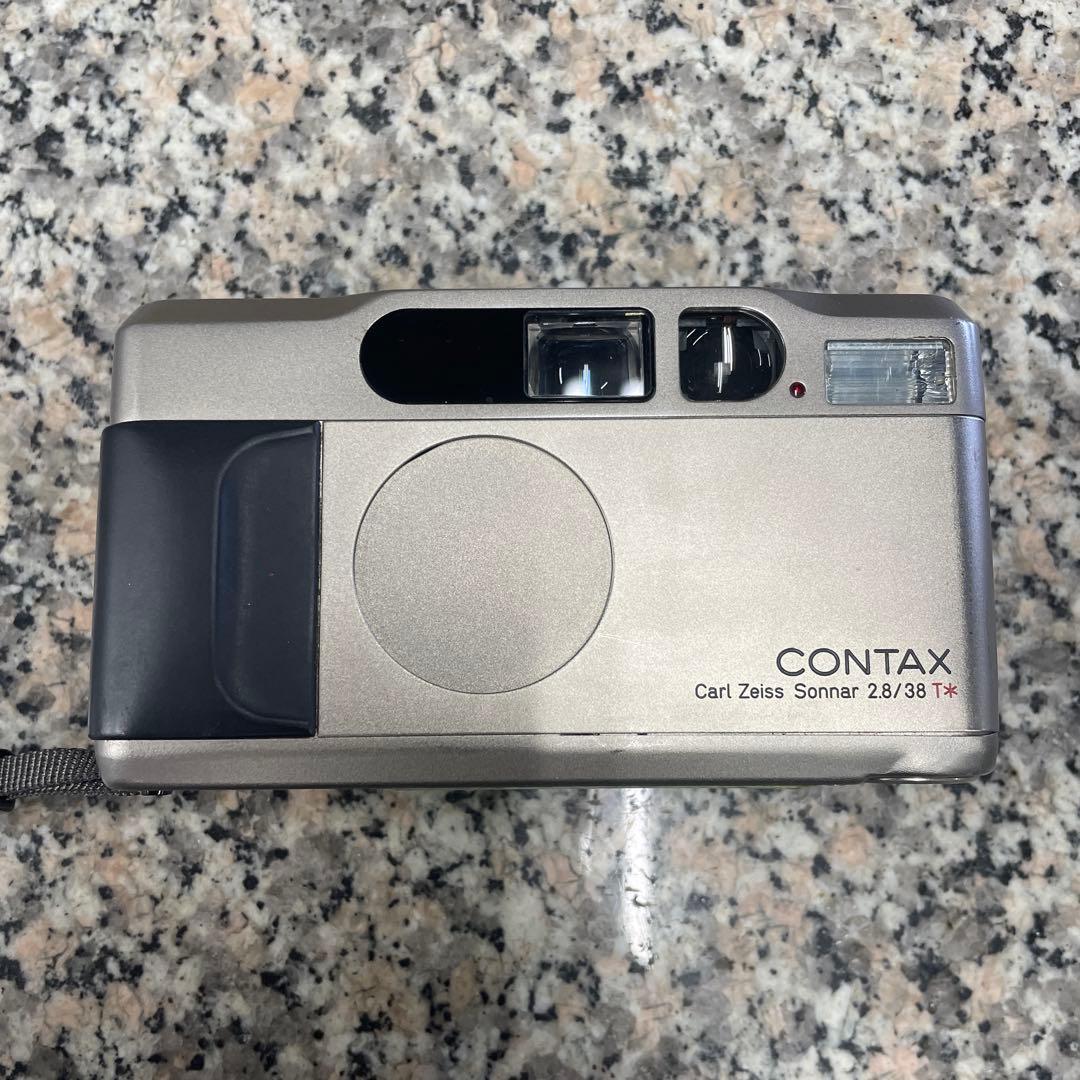 ラ*ん様 ★CONTAX T2 コンタック フィルムカメラ コンパクト ケース付