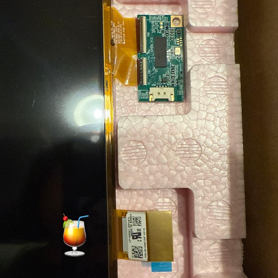 未使用）wisecoco 13.3インチ フレキシブルモニター 折り曲げ可能