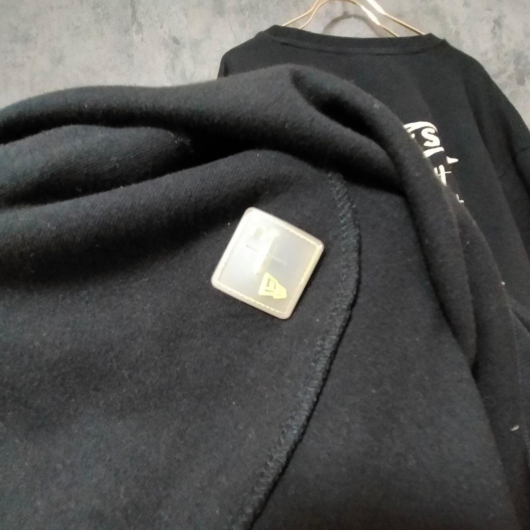 【美品】(3XL) ニューエラ ヤンキース トレーナー ビックプリント ロゴ