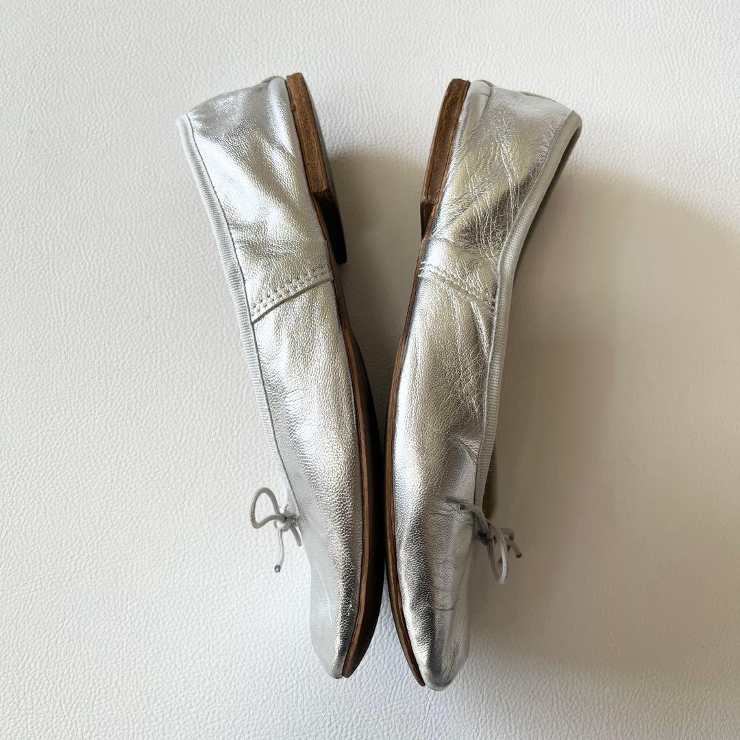 ▼ポルセリ×A.P.C アーペーセー【39】フラット バレエシューズ パンプス