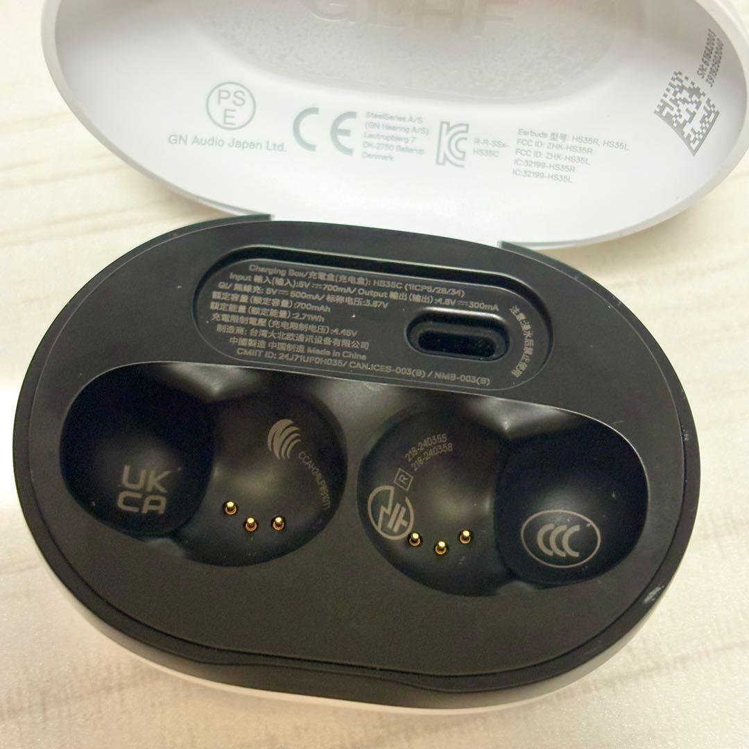 SteelSeries Arctis Gamebuds ワイヤレス イヤホン