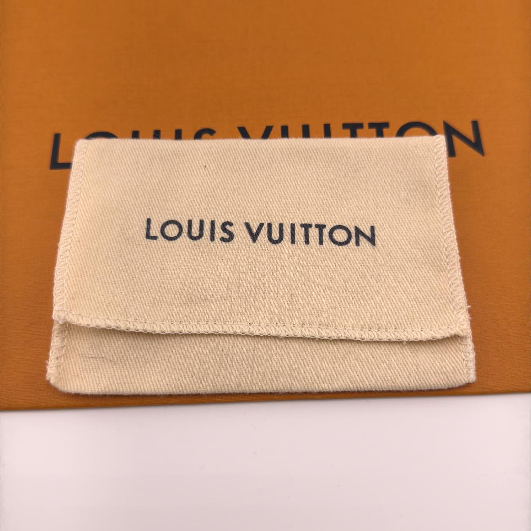 【良品】ルイヴィトン ポルトクレ ドラゴンヌ モノグラム シャドウ チャーム 黒