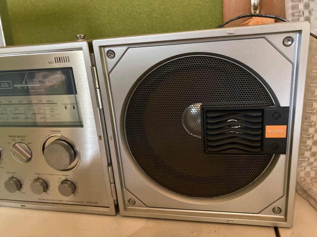 ★本日限定★昭和レトロ★ SONY CFS-88 ラジカセ