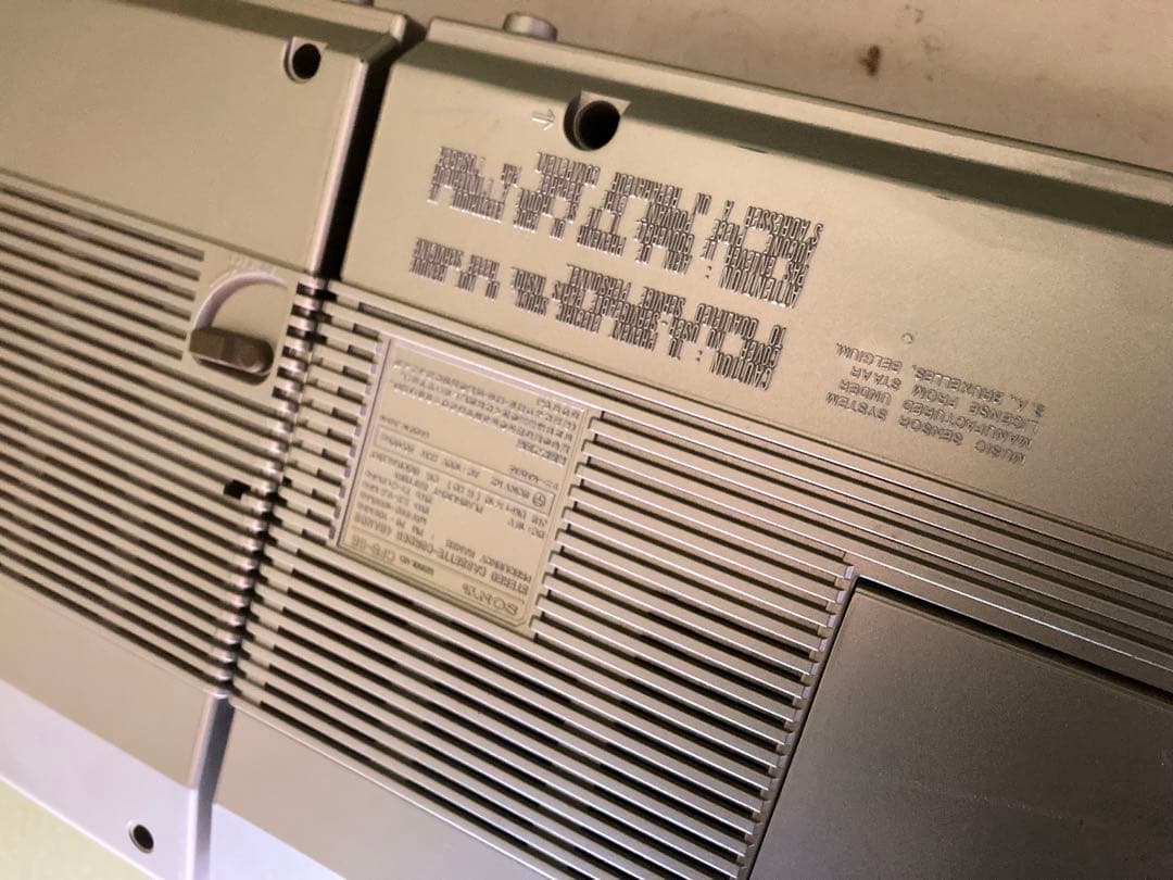 ★本日限定★昭和レトロ★ SONY CFS-88 ラジカセ