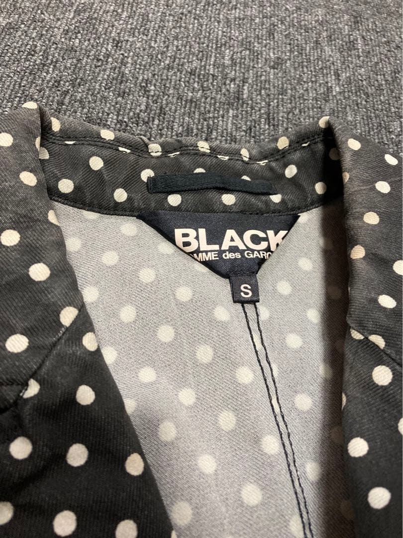 ブラック コムデギャルソン 燕尾 ジャケット タキシード