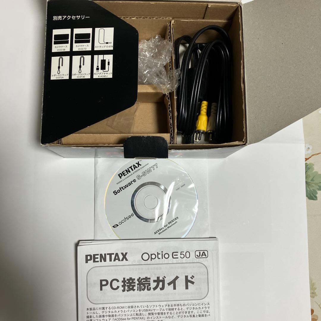 PENTAX Optio E50 8.1メガピクセル