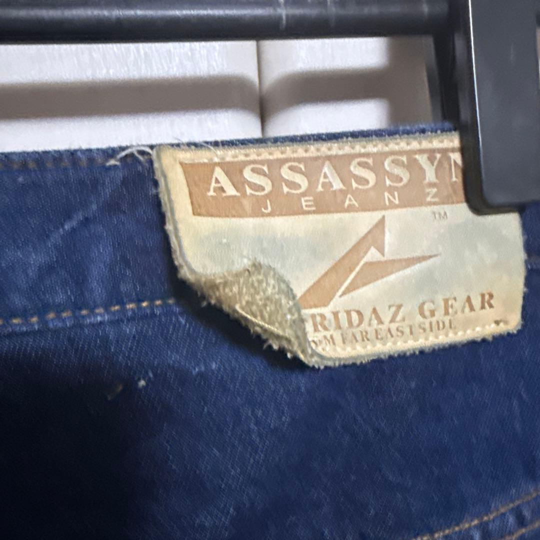 ASSASSYN JEANZ ダークブルー カーゴパンツ