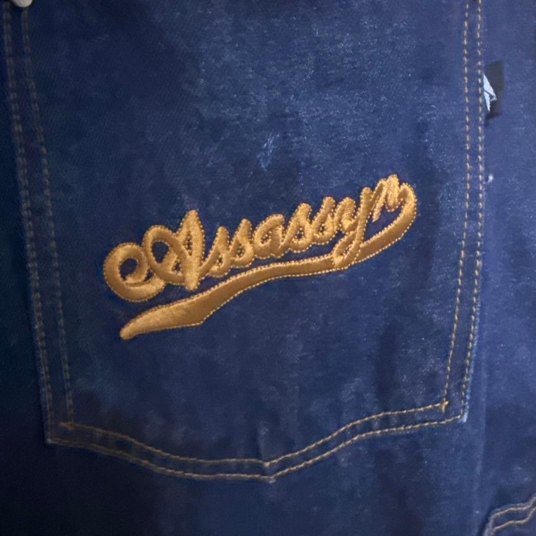 ASSASSYN JEANZ ダークブルー カーゴパンツ