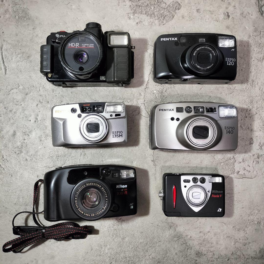 【ジャンク】フィルムカメラ まとめ Canon 他　コンパクト ハーフ カメラ