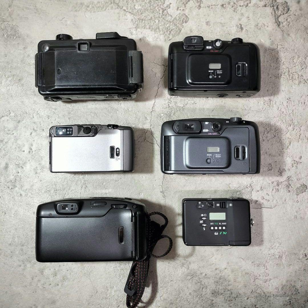 【ジャンク】フィルムカメラ まとめ Canon 他　コンパクト ハーフ カメラ