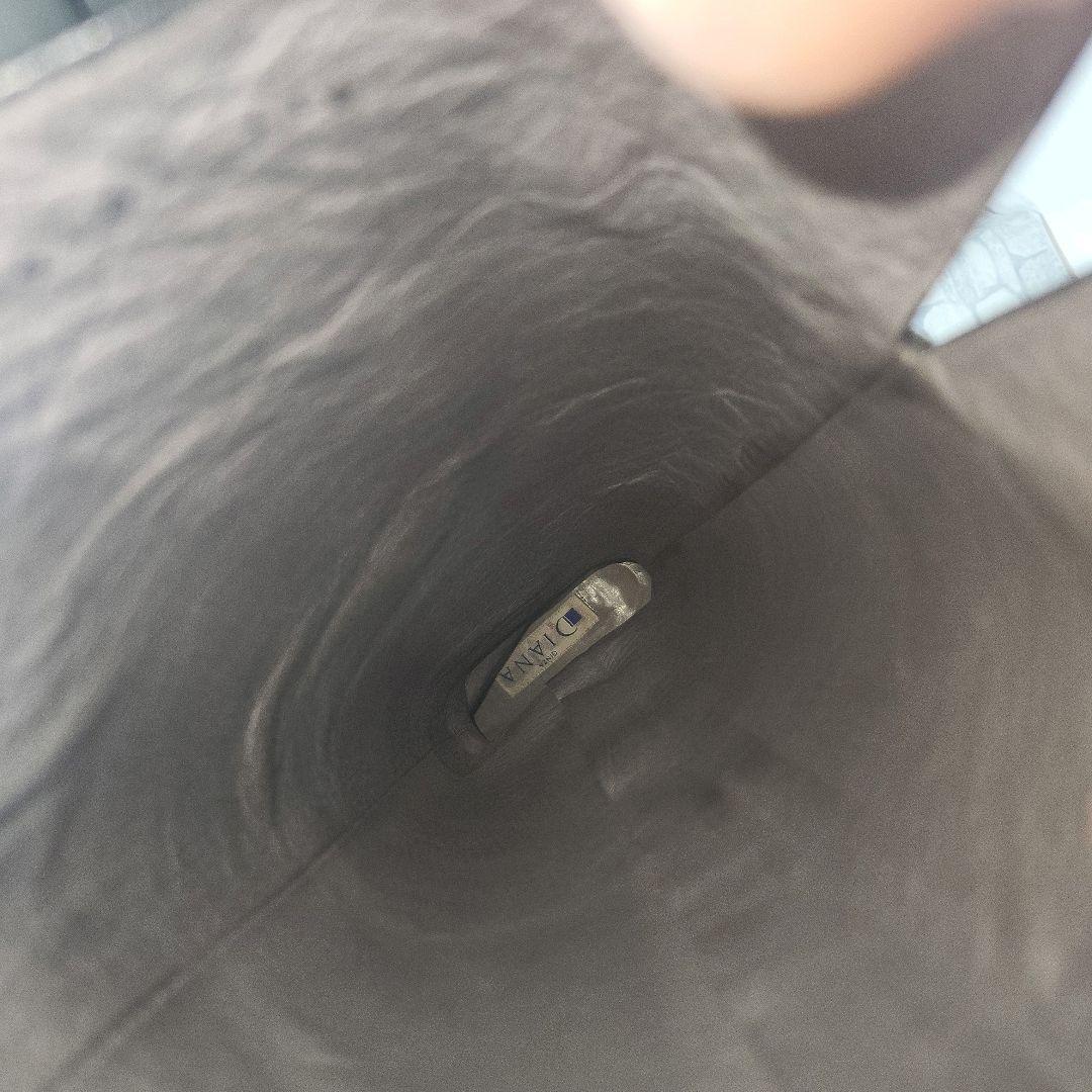 【美品】DIANA ロングブーツ サイドジップ レザー 黒 23.5