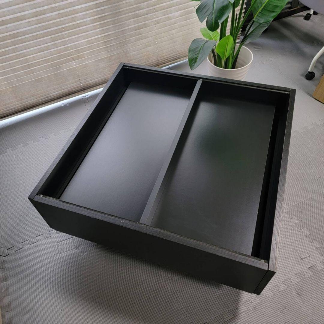 地域限定送料込　GS-BOXY COFFEE TABLEカマラスボックステーブル