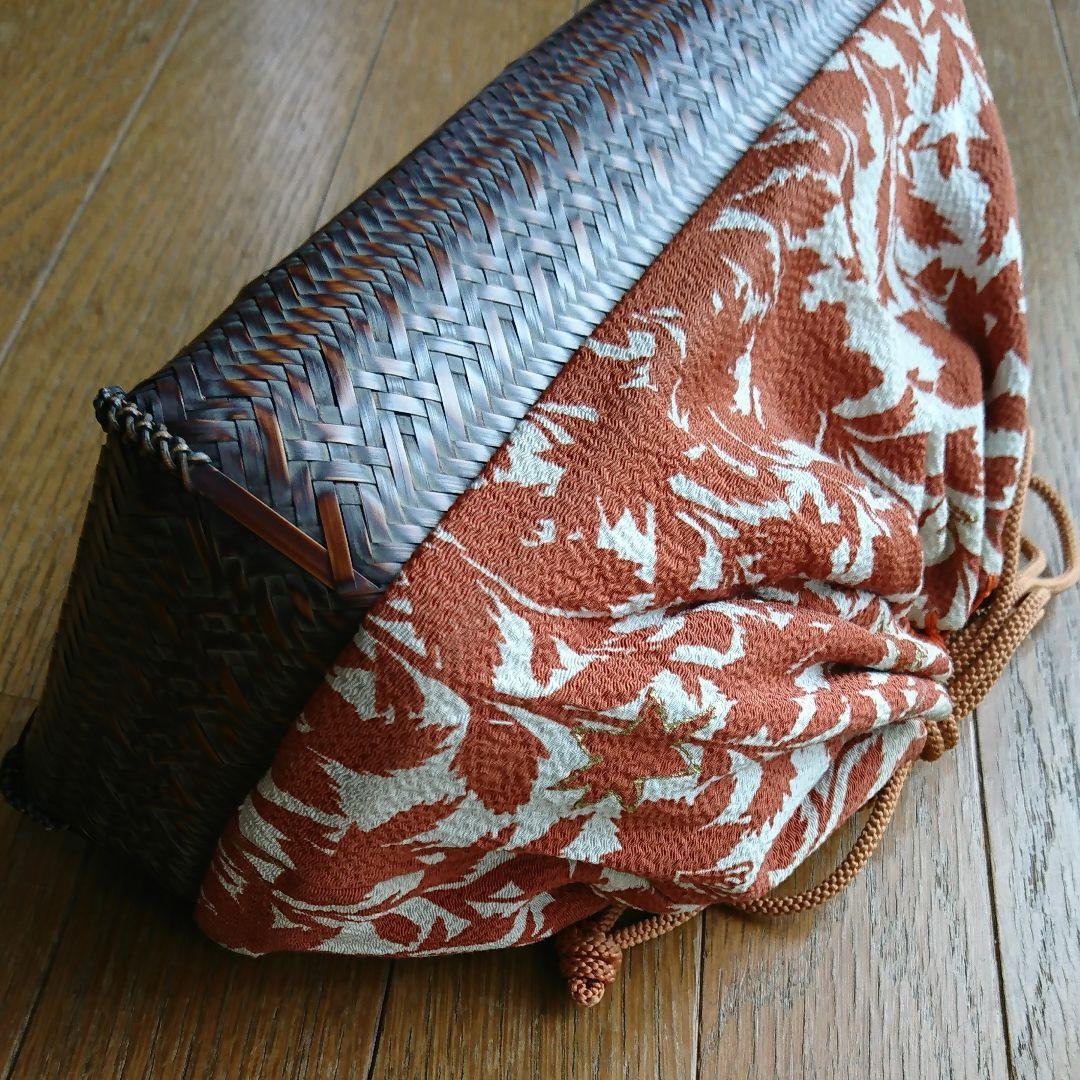 ヴィンテージ 舞妓さん お座敷籠 御道具巾着 かご