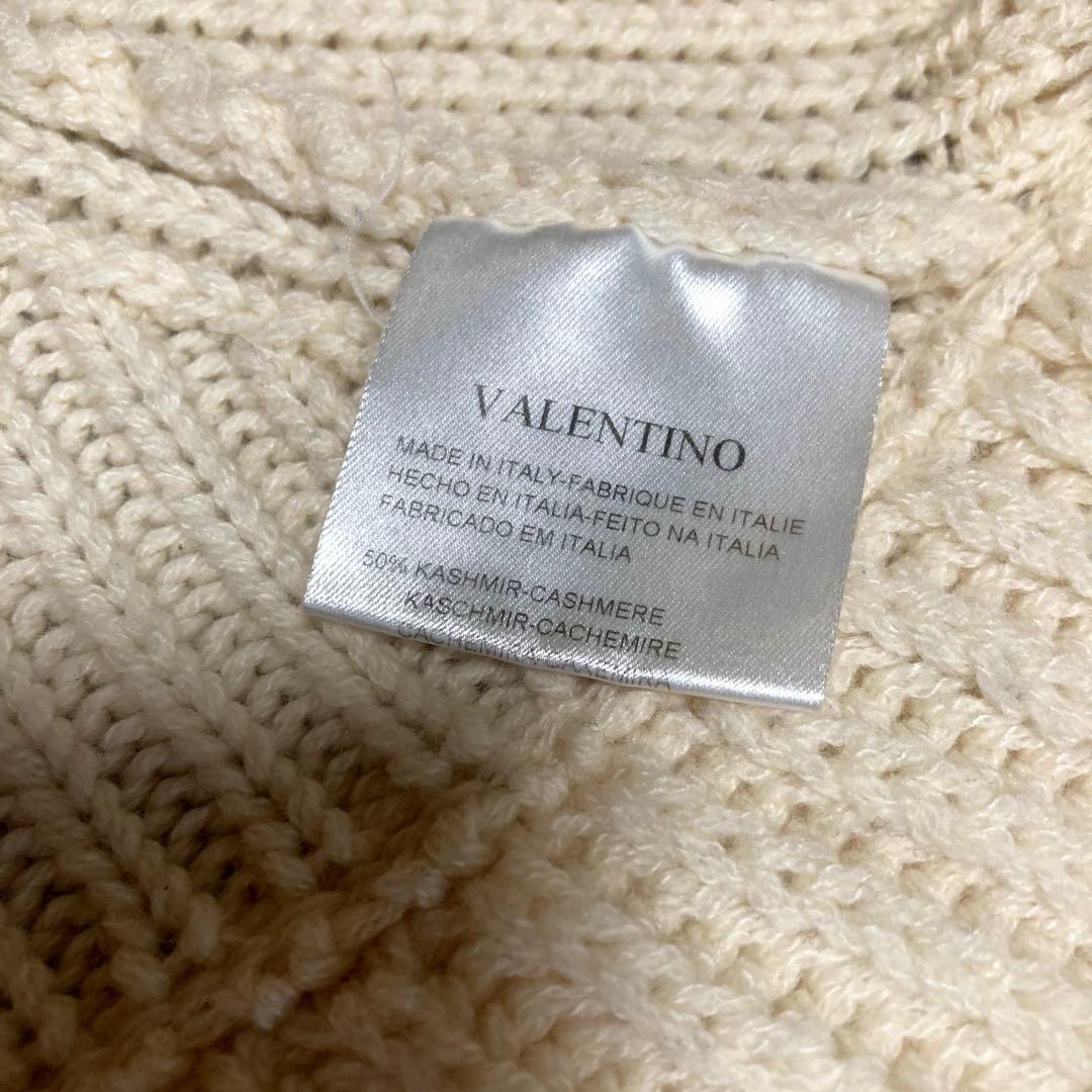 VALENTINO カシミア50%ウール50%　カーディガン.ボレロ