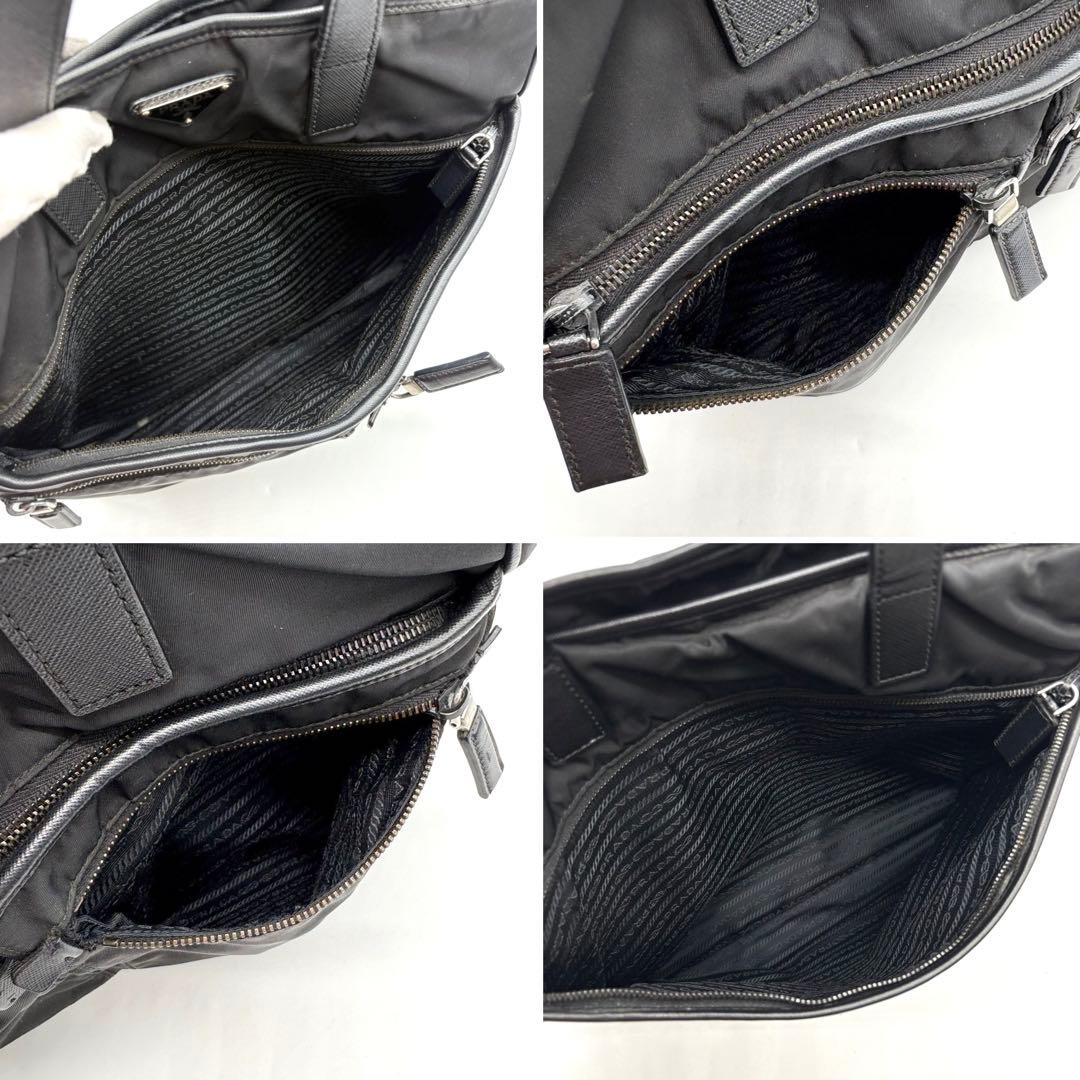 希少 現行 プラダ ビジネスバッグ 2way サフィアーノレザー VA0860