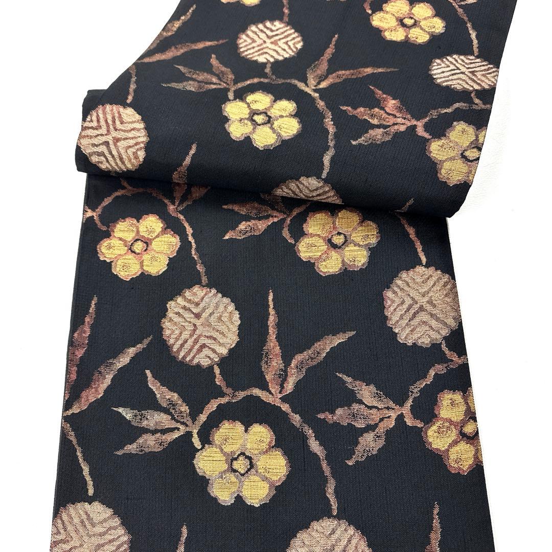 専用帯6074 ●高級 正絹 六通 袋帯