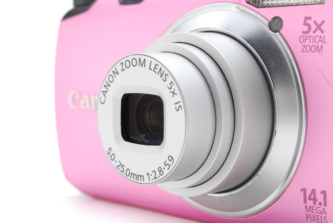 Canon powershot a3200 デジタルカメラ ピンク 動作確認済