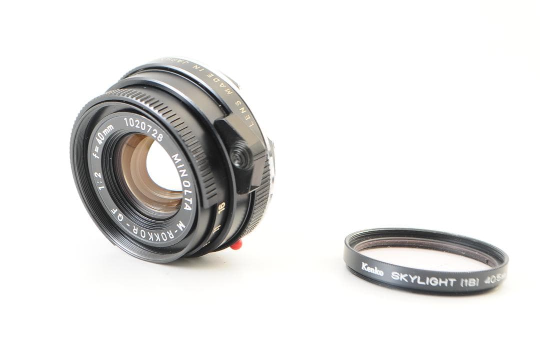 ★超美品★ MINOLTA M-ROKKOR-QF 40mm F2 ★完動品！